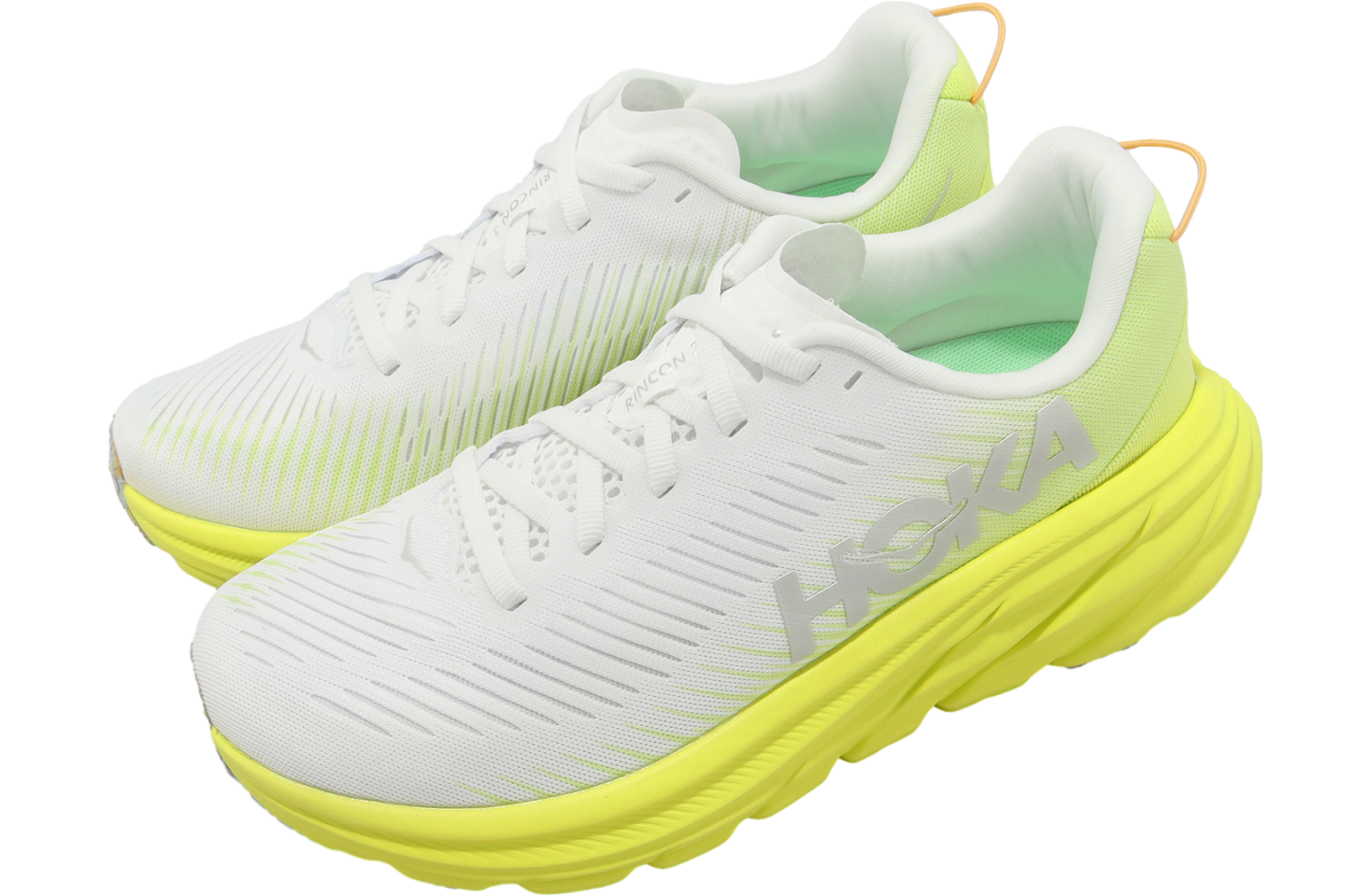 Hoka Rincon 3 WMNS White / Citrus Glow