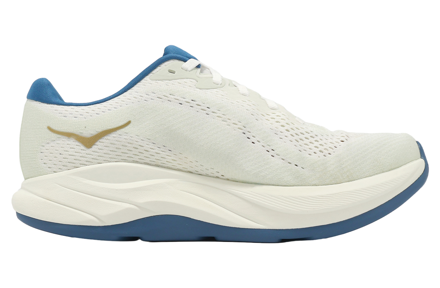 Hoka Rincon 4 2E Wide Frost / Gold