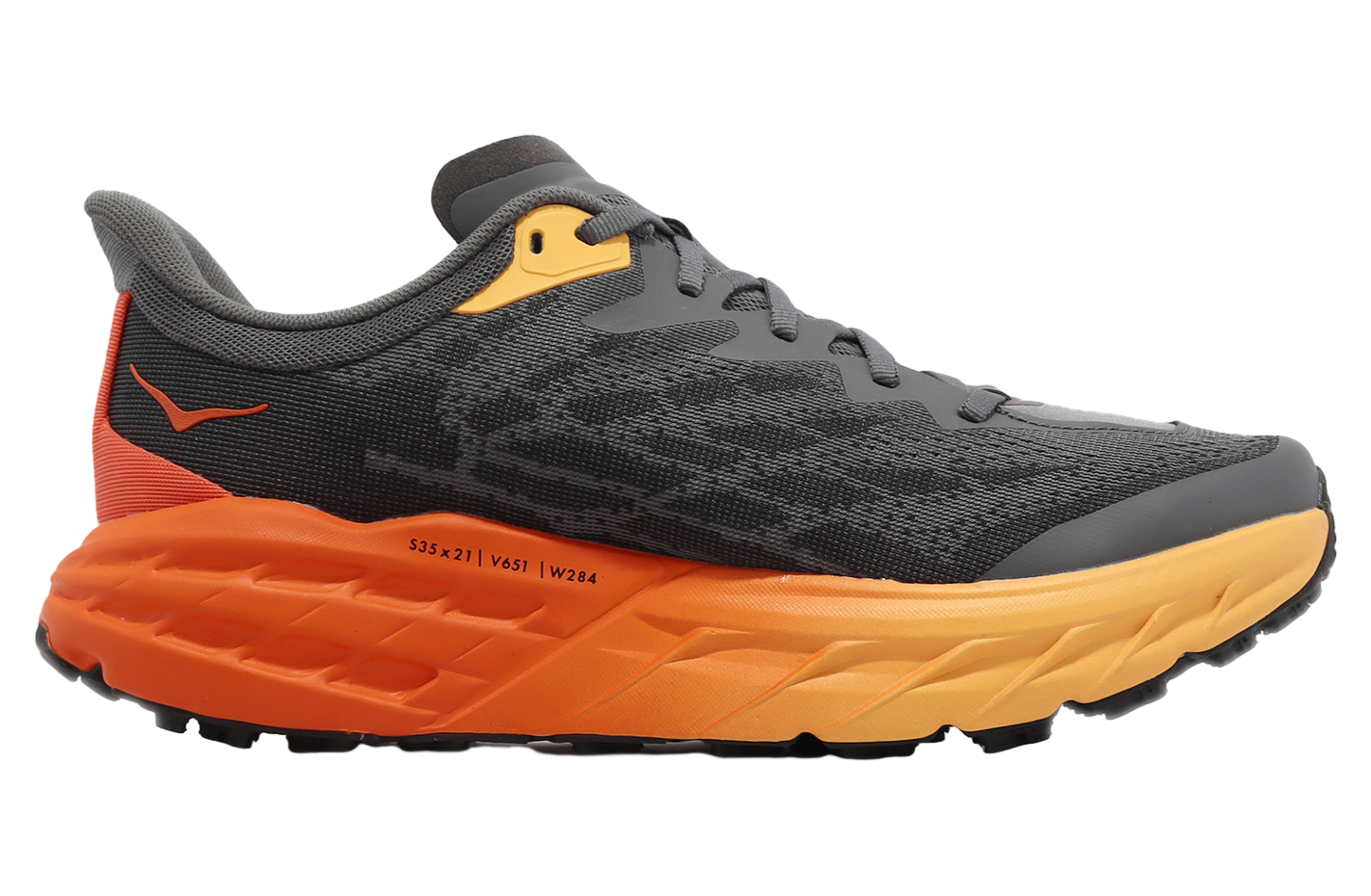 Hoka Speedgoat 5 2E Wide Castlerock / Flame