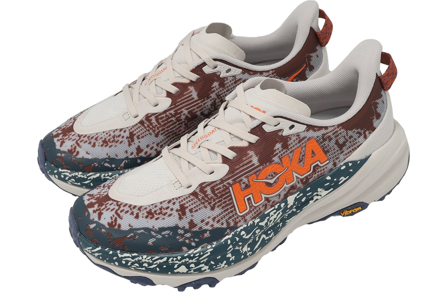Hoka Speedgoat 6 2E Wide Putty Blue / Twilight
