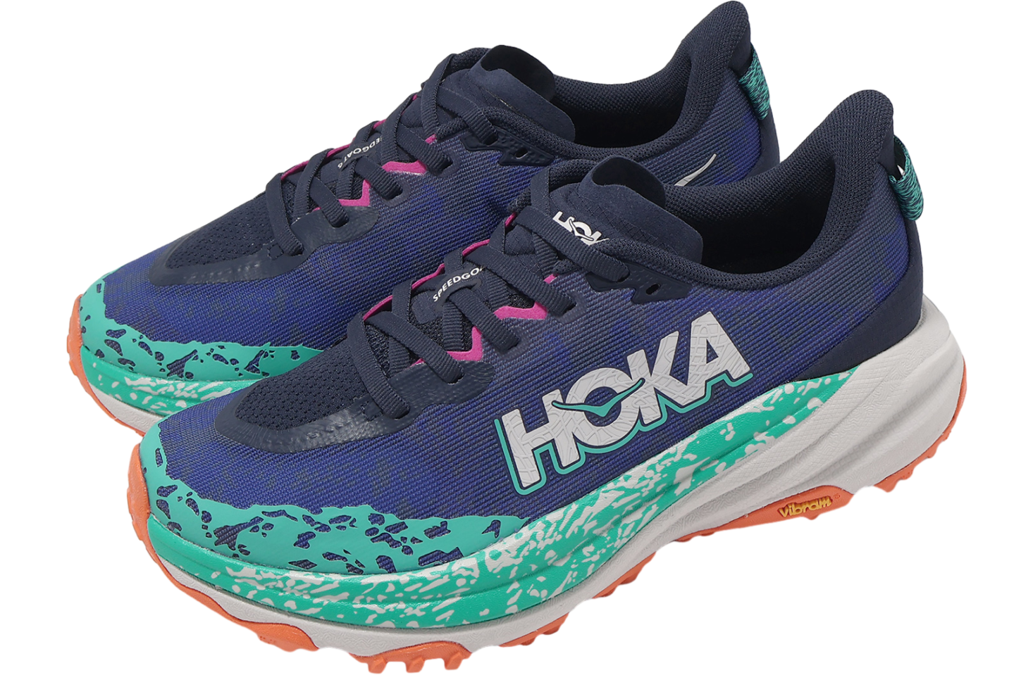 Hoka Speedgoat 6 D Wide WMNS Varsity Navy / Meteor