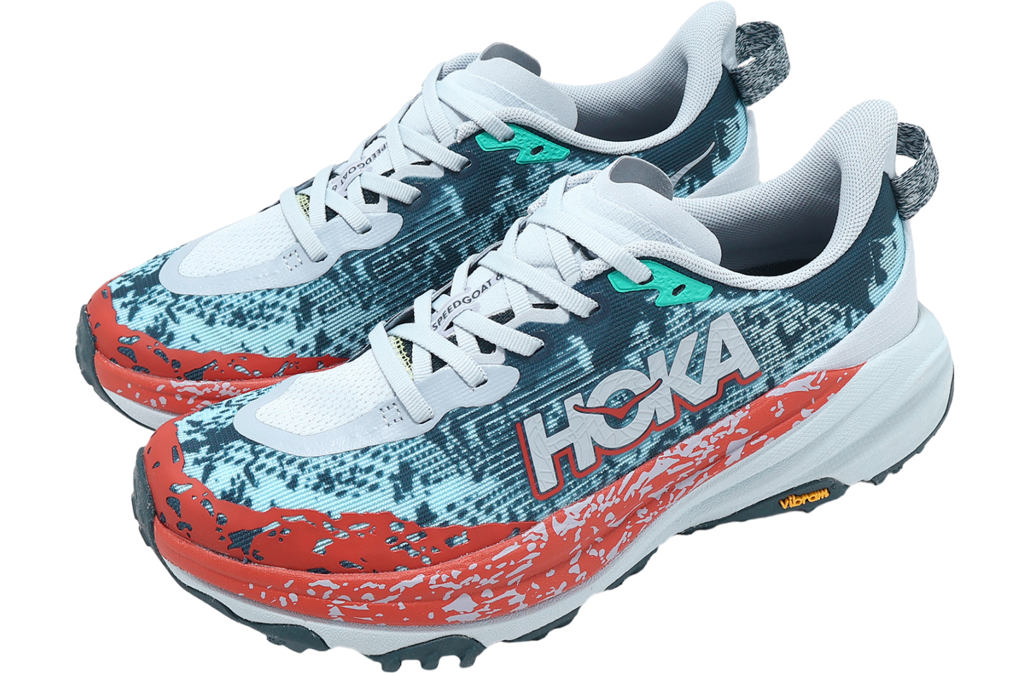 Hoka Speedgoat 6 WMNS Seagull Gray / Storm Blue