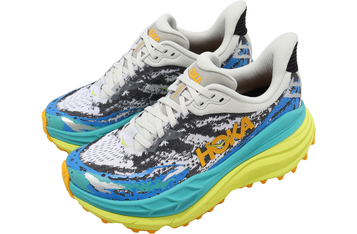 Hoka Stinson 7 WMNS White / Evening Primrose Yellow