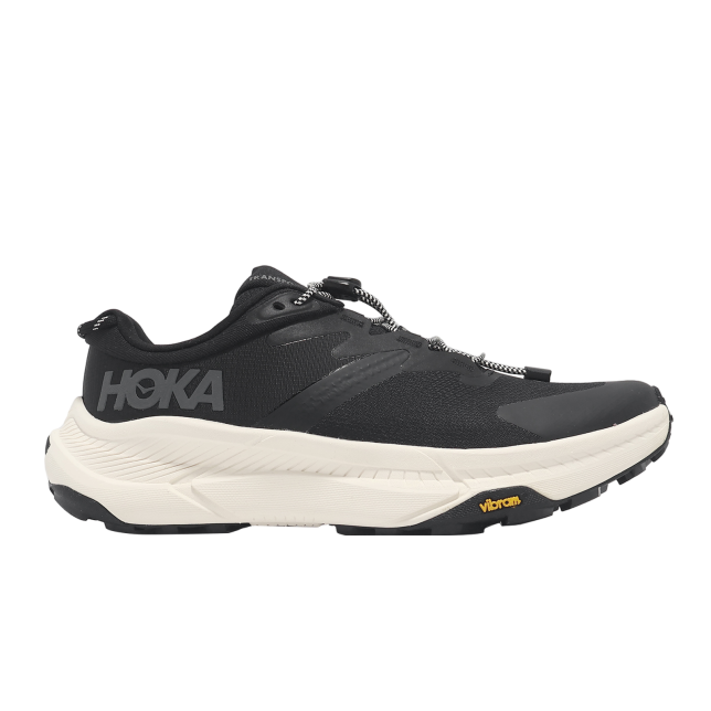 Hoka Transport D Wide Black / White