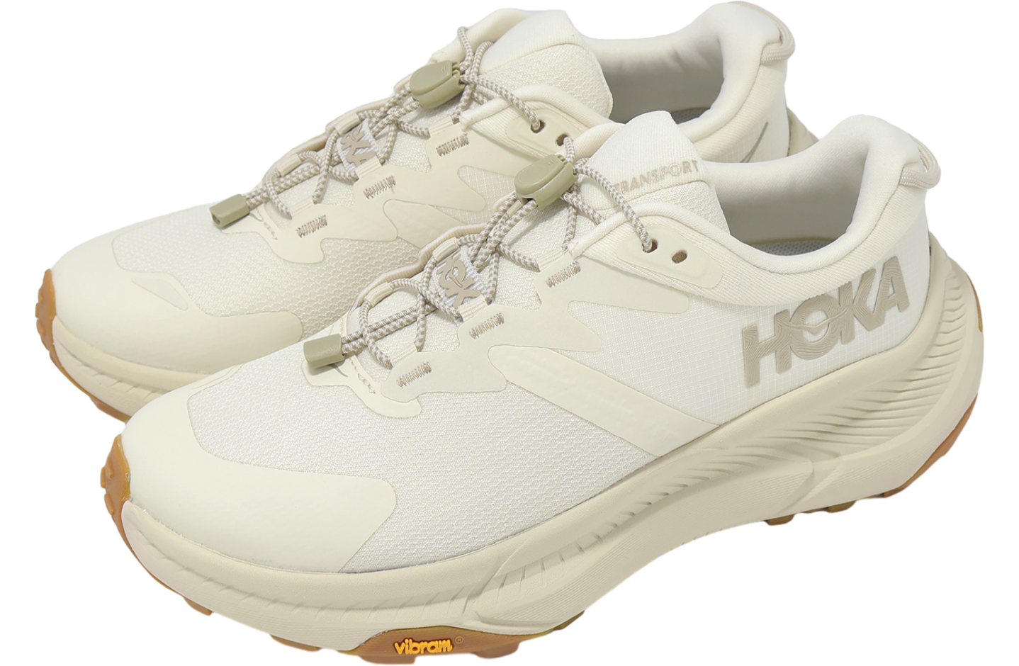 Hoka Transport D Wide WMNS Beige