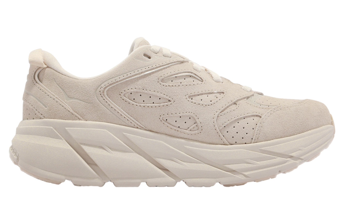 Hoka U Clifton L Suede Eggnog