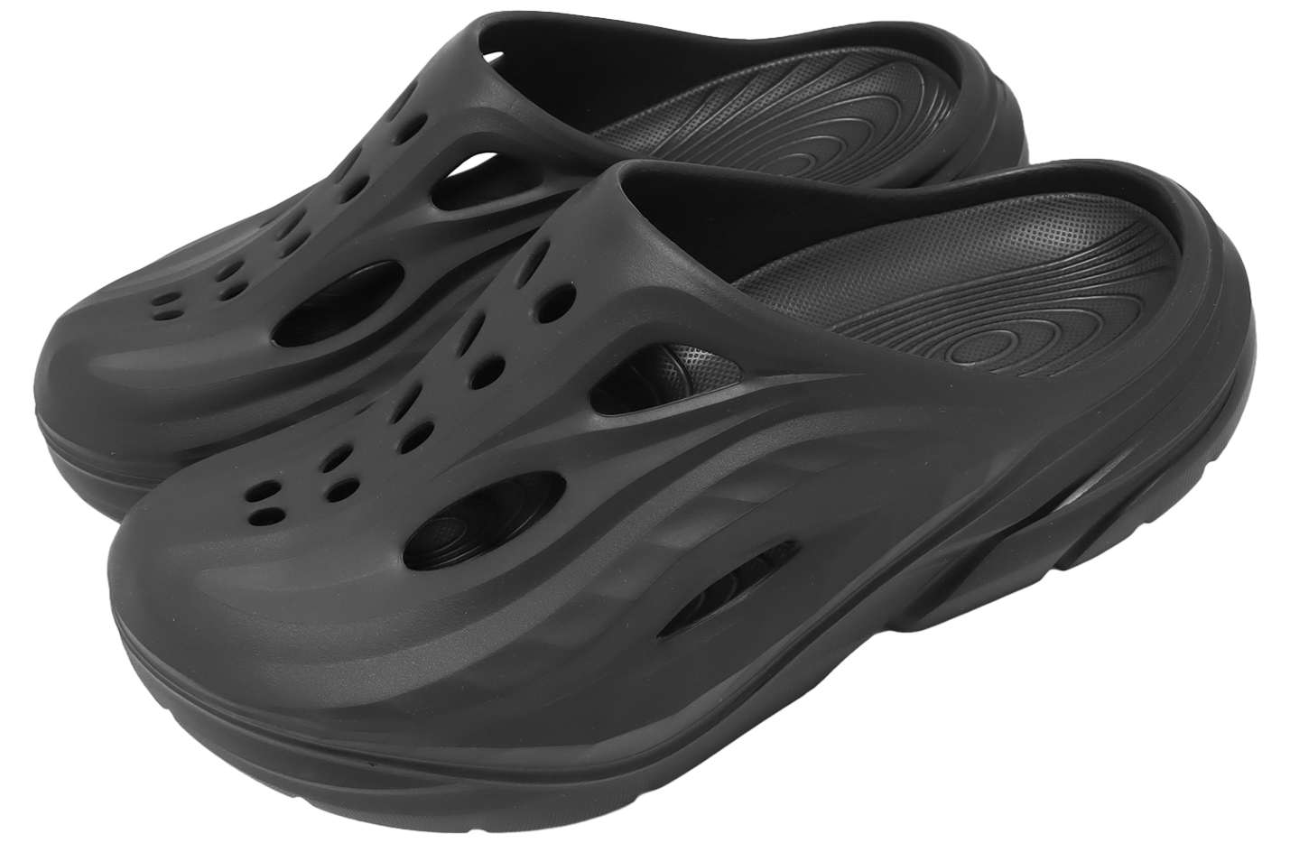 Hoka U Ora Recovery Mule Black