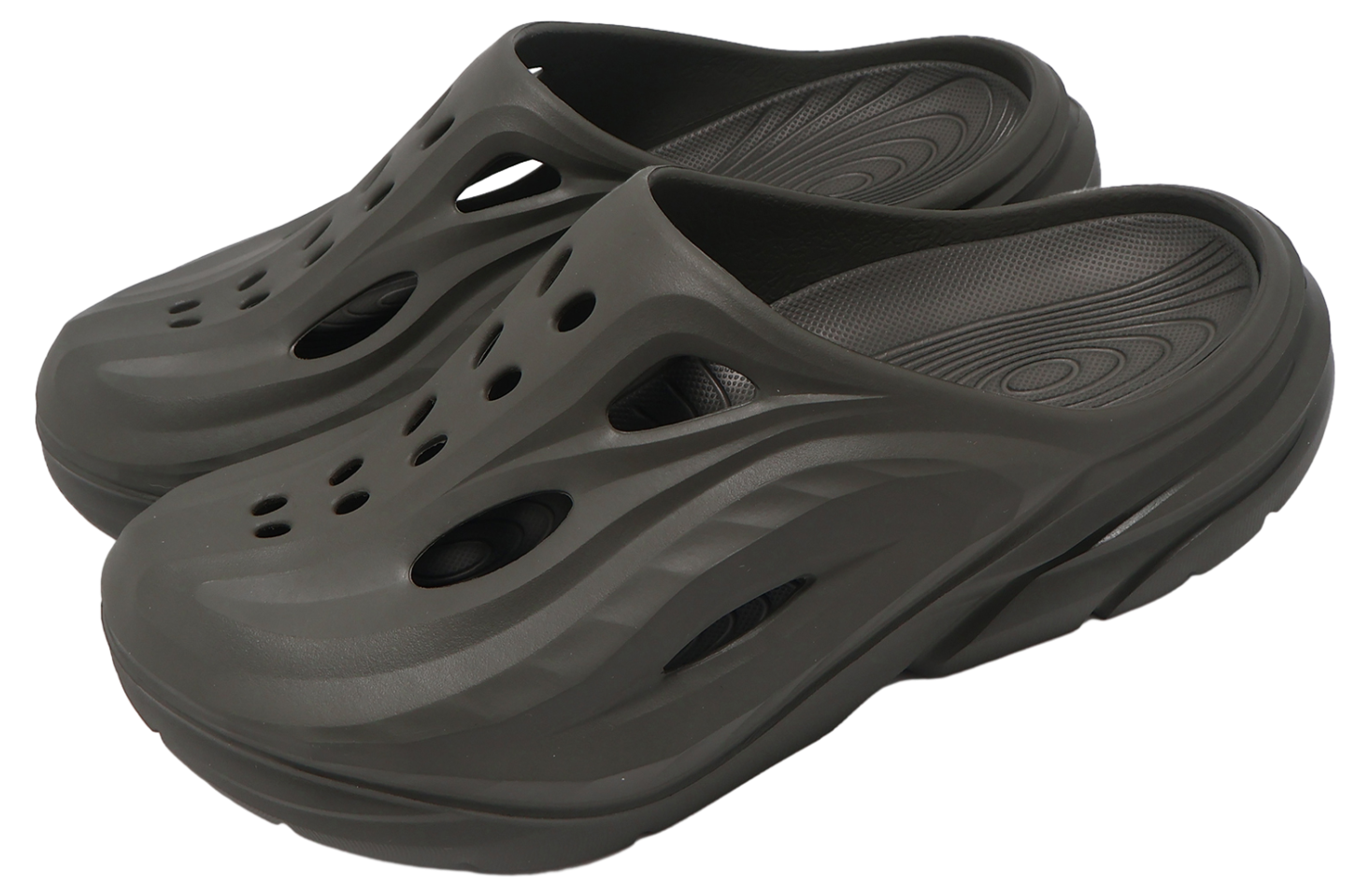 Hoka U ORA Recovery Mule Grey