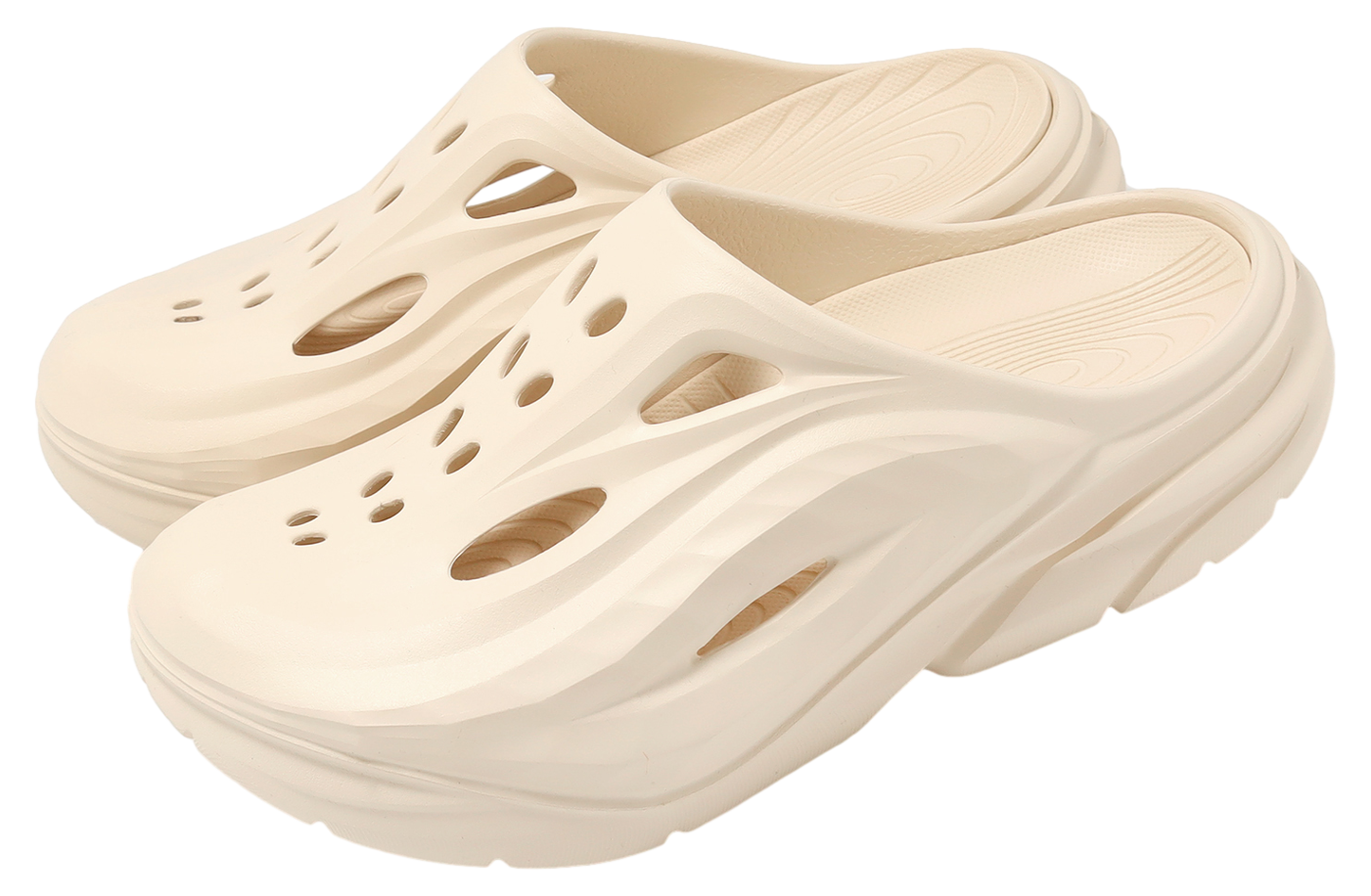 Hoka U ORA Recovery Mule Vanilla