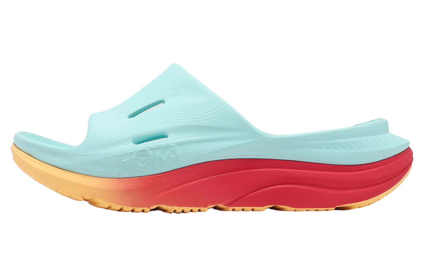 Hoka U ORA Recovery Slide 3 Cloudless / Cerise
