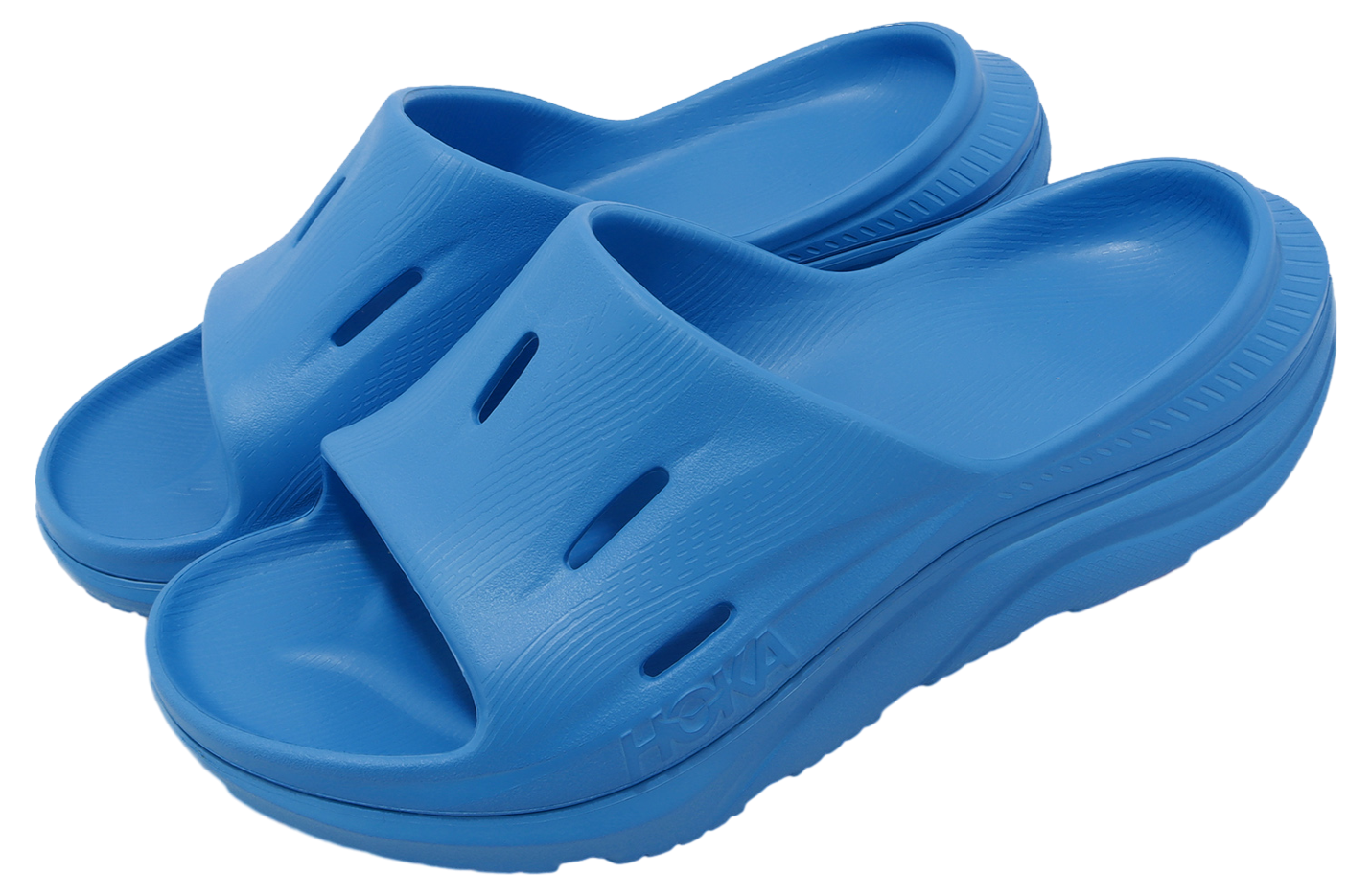 Hoka U ORA Recovery Slide 3 Diva Blue