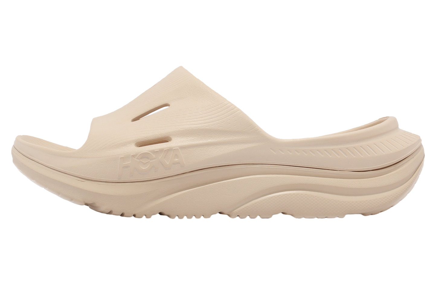 Hoka U Ora Recovery Slide 3 Shifting Sand
