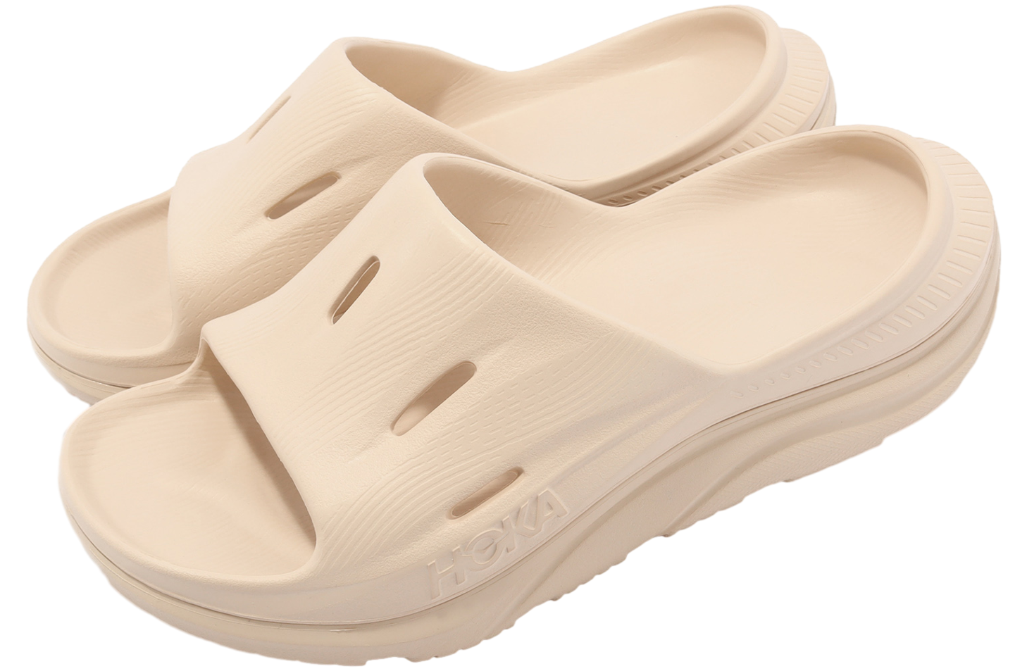 Hoka U Ora Recovery Slide 3 Shifting Sand