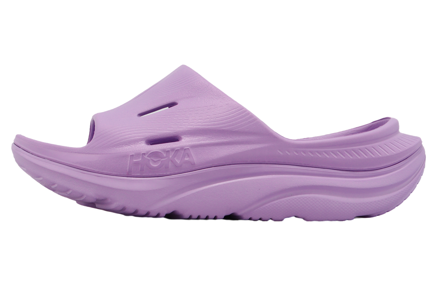 Hoka U ORA Recovery Slide 3 Violet Bloom