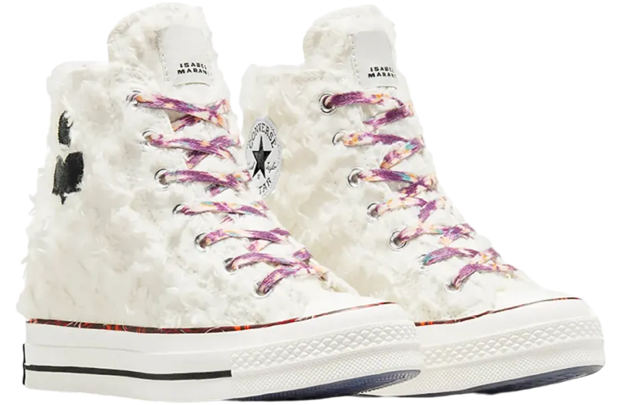 Isabel Marant x Converse Chuck 70 Internal Wedge Vanilla White