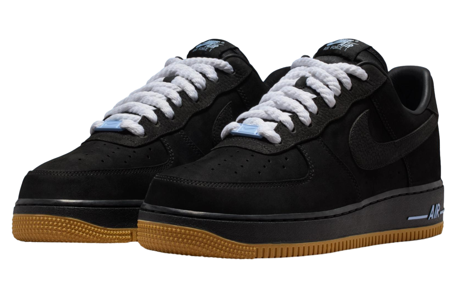 Ja Morant x Nike Air Force 1 Low NY Vs. NY Black / Cobalt Bliss