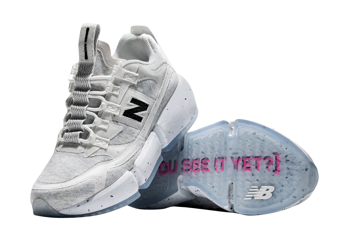 Vision racer x jaden smith leather trainers New Balance White size 41.5 EU  in Leather - 32879535