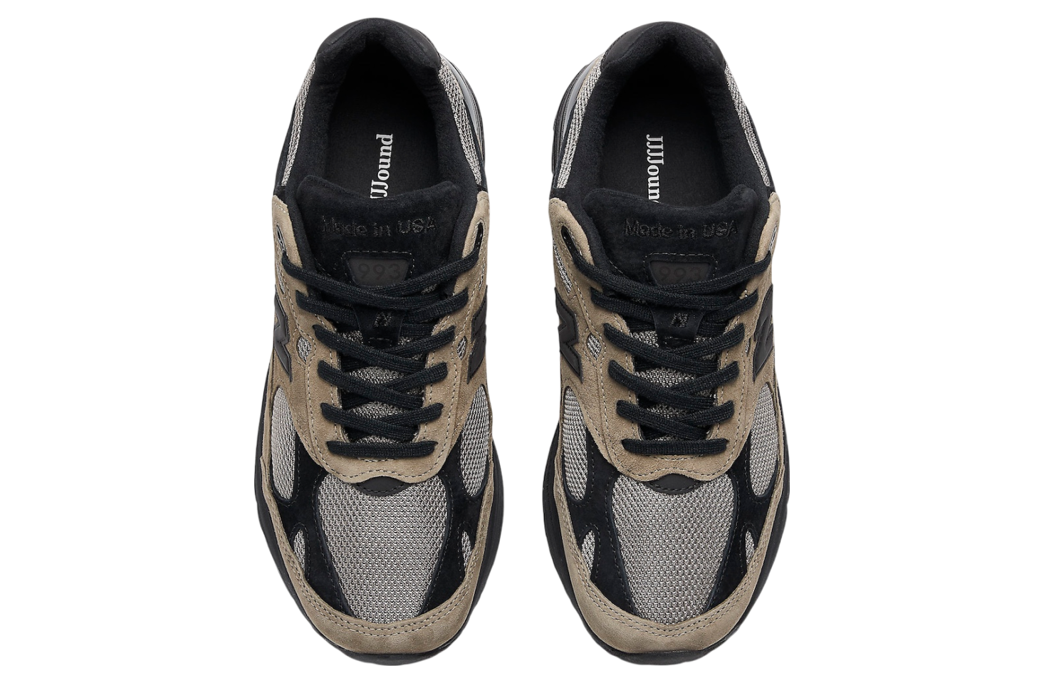 Jjjjound X New Balance 993 Military Urban Grey / Black