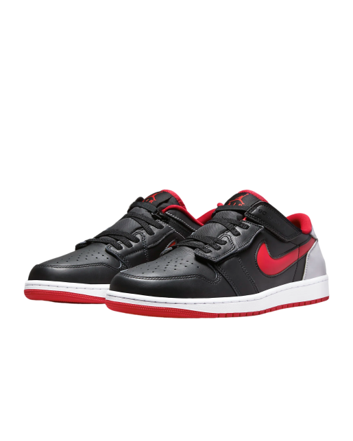 Jordan 1 Low EasyOn Black / Fire Red / Cement Grey