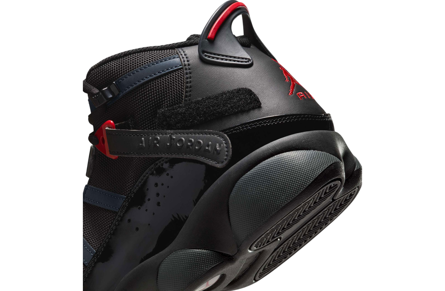 Jordan 6 Rings Anthracite Black/fire Red