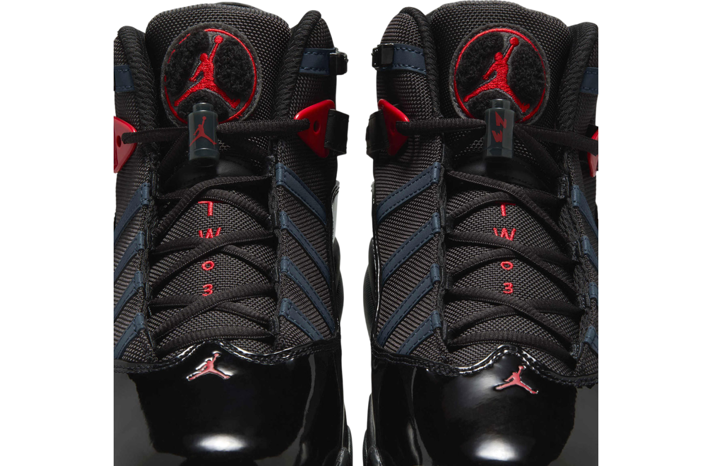 Jordan 6 Rings Anthracite Black/fire Red