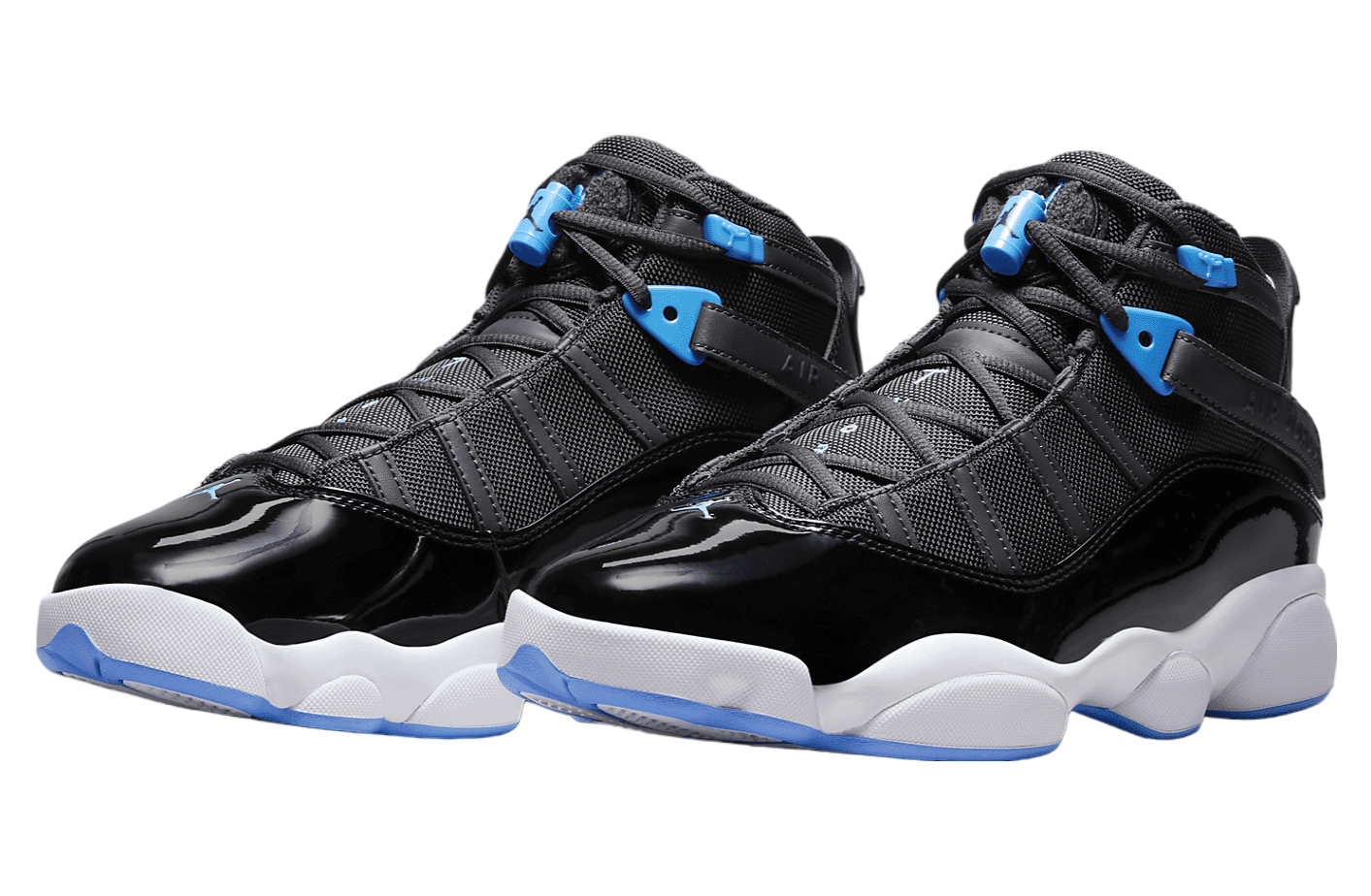 Jordan 6 Rings Anthracite / University Blue