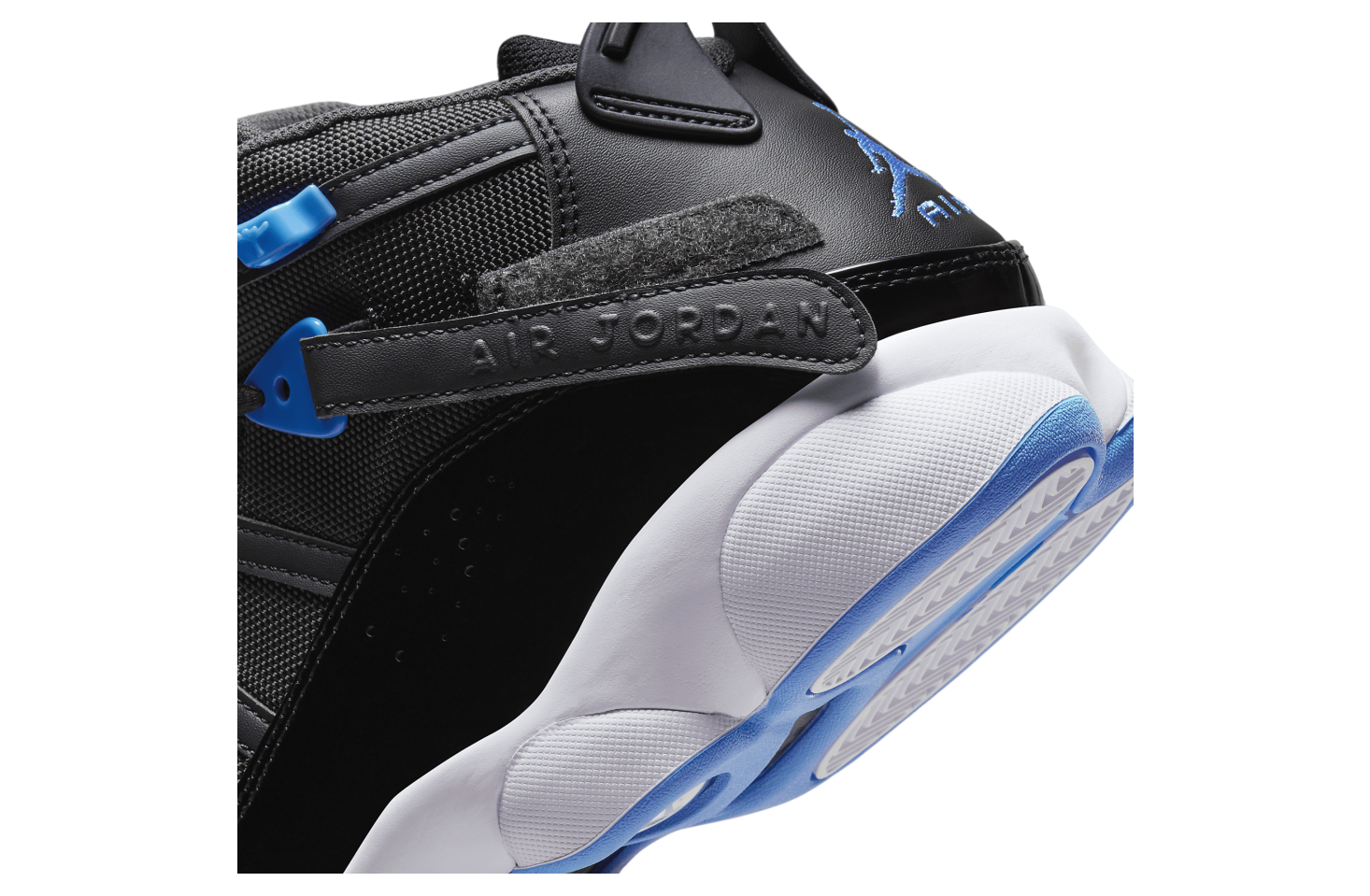 Jordan 6 Rings Anthracite / University Blue