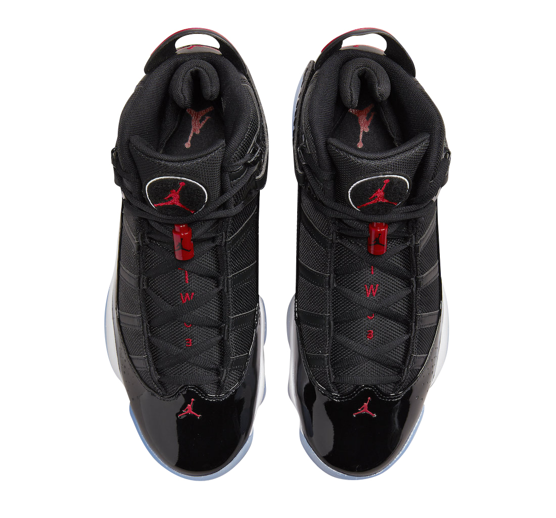 Jordan 6 Rings Black Red 322992-064 - KicksOnFire.com
