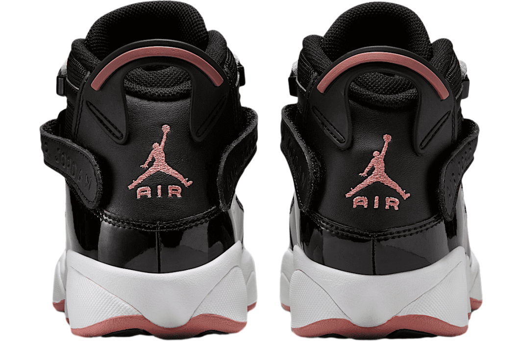 Jordan 6 Rings Gs Black / White / Rust Pink