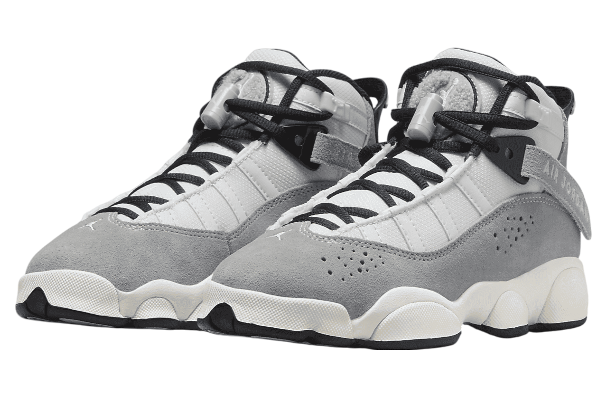 Jordan 6 Rings GS Light Smoke Grey / Black