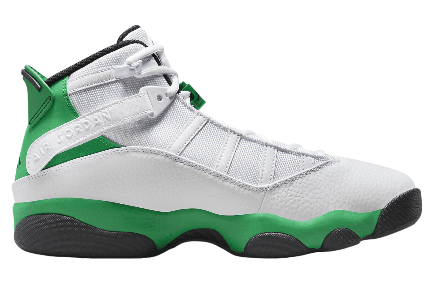 Jordan 6 Rings White / Lucky Green