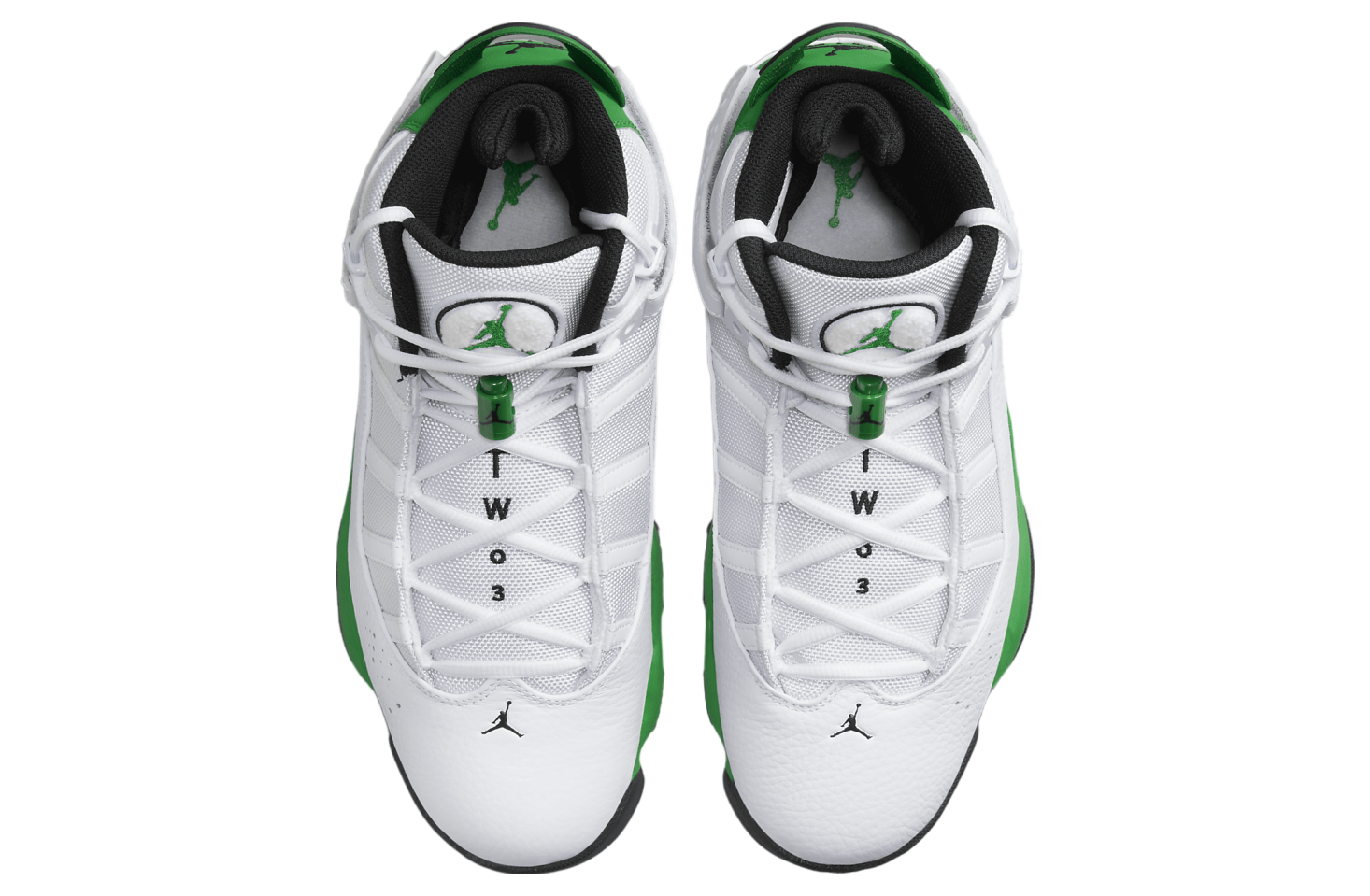 Jordan 6 Rings White / Lucky Green