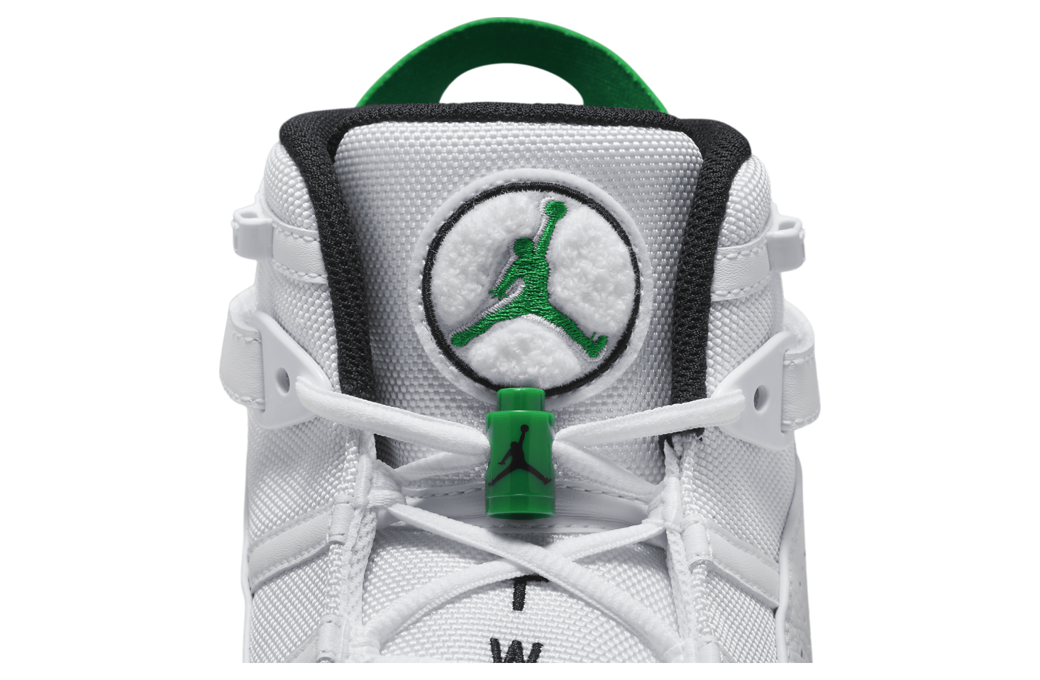 Jordan 6 Rings White / Lucky Green