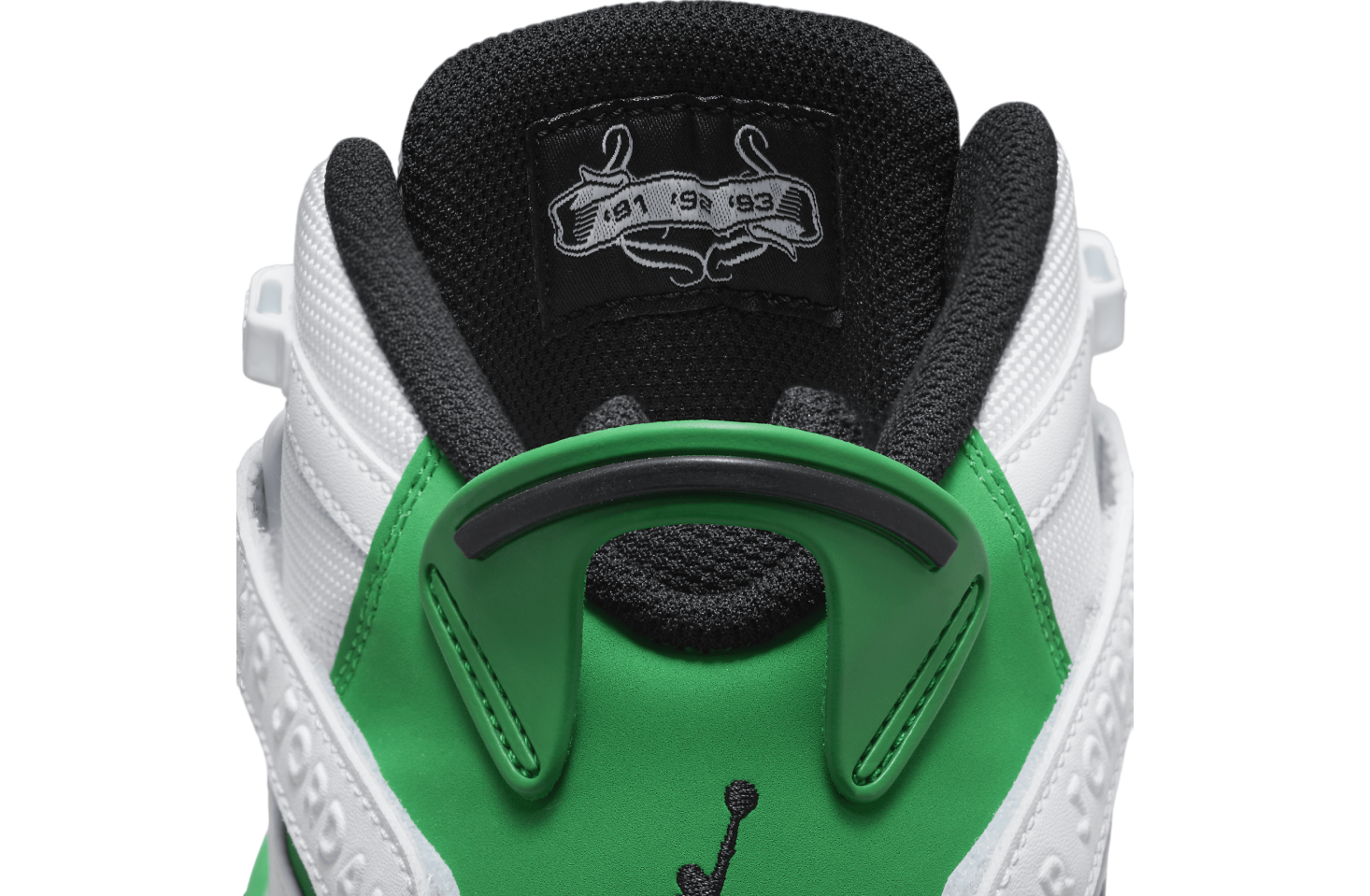 Jordan 6 Rings White / Lucky Green