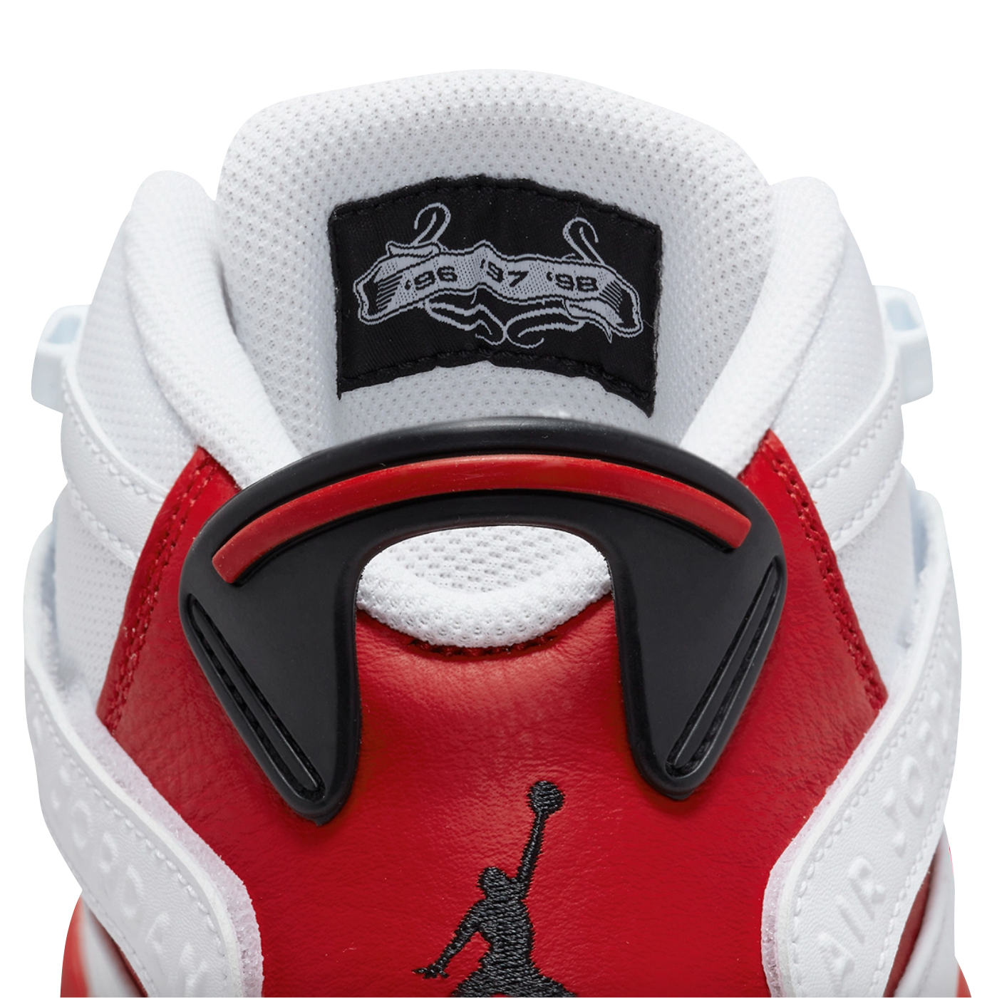 Jordan 6 Rings White Red