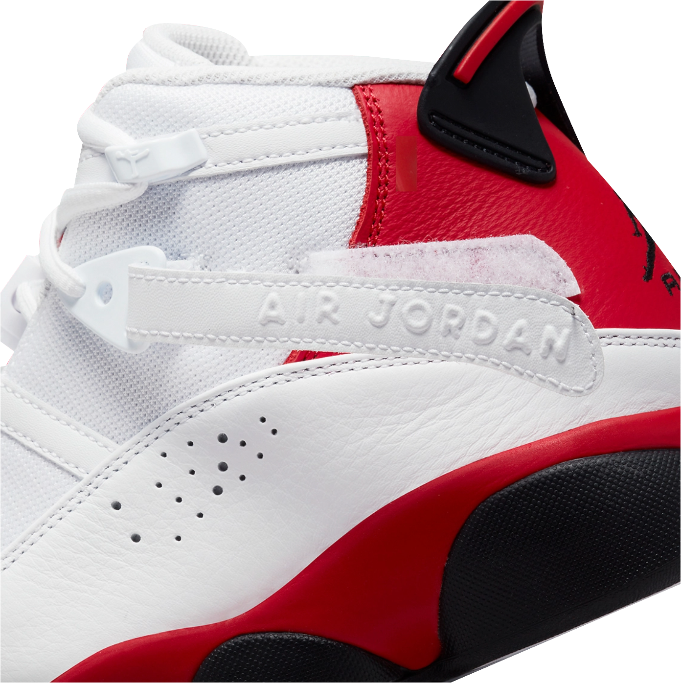 Jordan 6 Rings White Red 322992-126