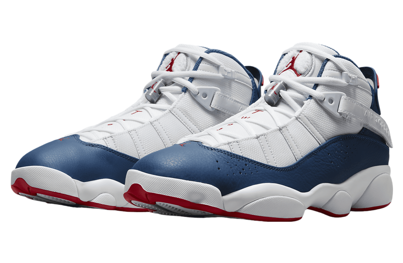 Jordan 6 Rings White / University Red