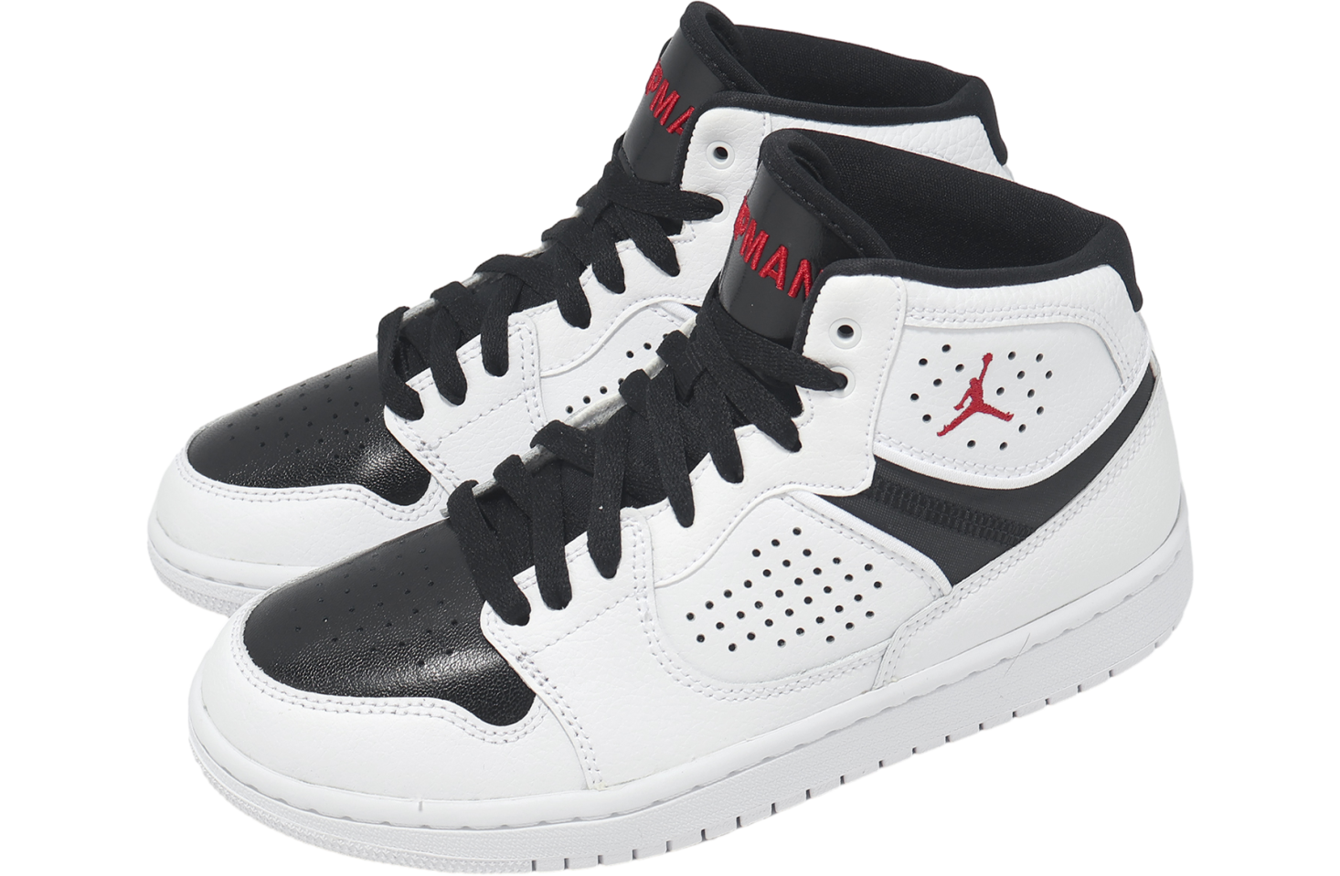 Jordan Access GS White / Gym Red