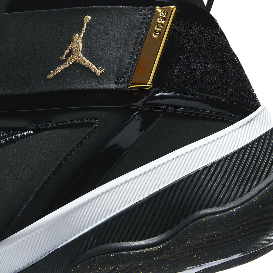 Jordan AJNT23 Black Metallic Gold