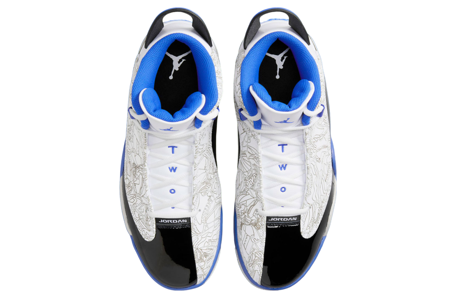 Jordan Dub Zero White / Game Royal