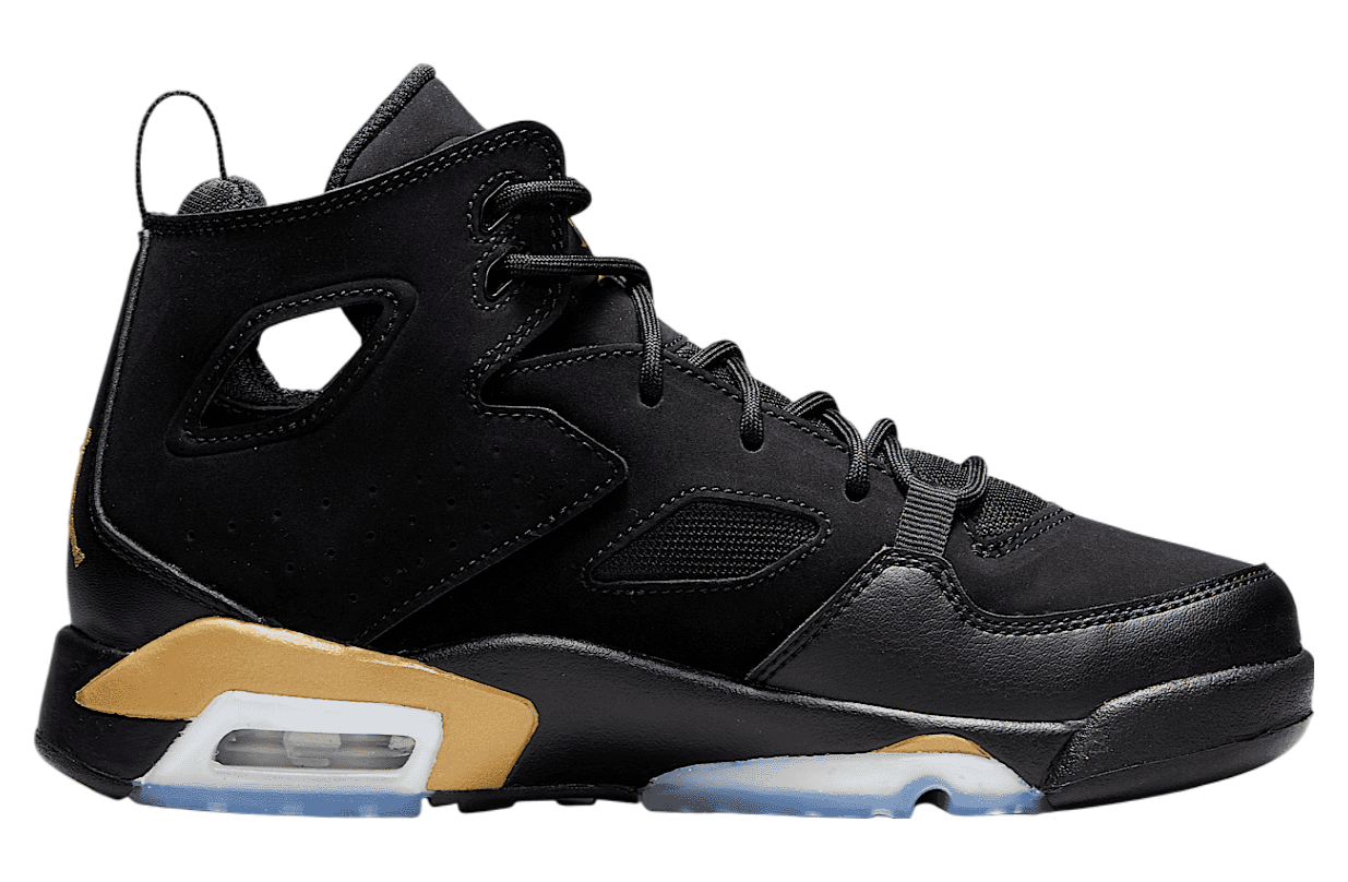 Jordan Flight Club 91 GS Black / Metallic Gold