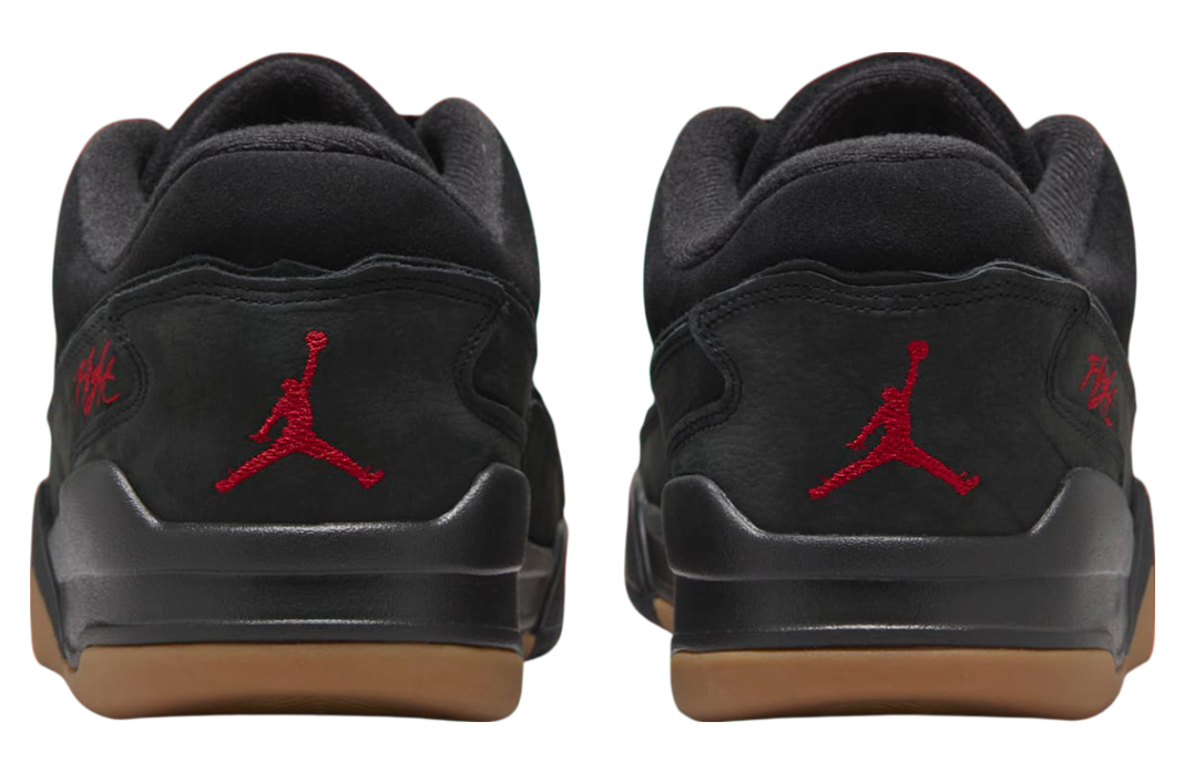 Jordan Flight Court Black / Gum Medium Brown