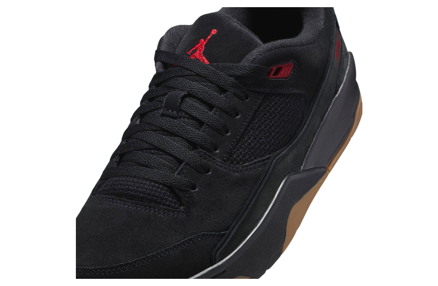 Jordan Flight Court Black / Gum Medium Brown