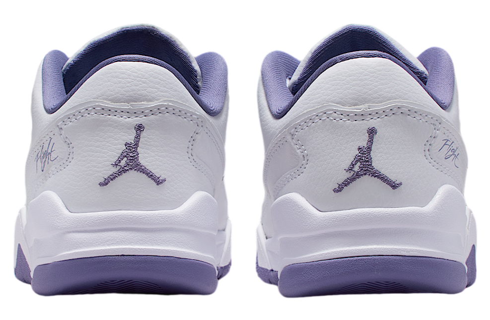 Jordan Flight Court Gs White / Dusty Amethyst