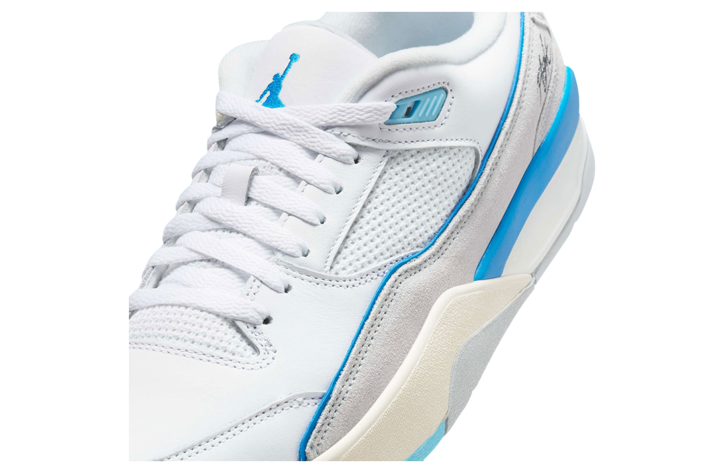 Jordan Flight Court Military Blue