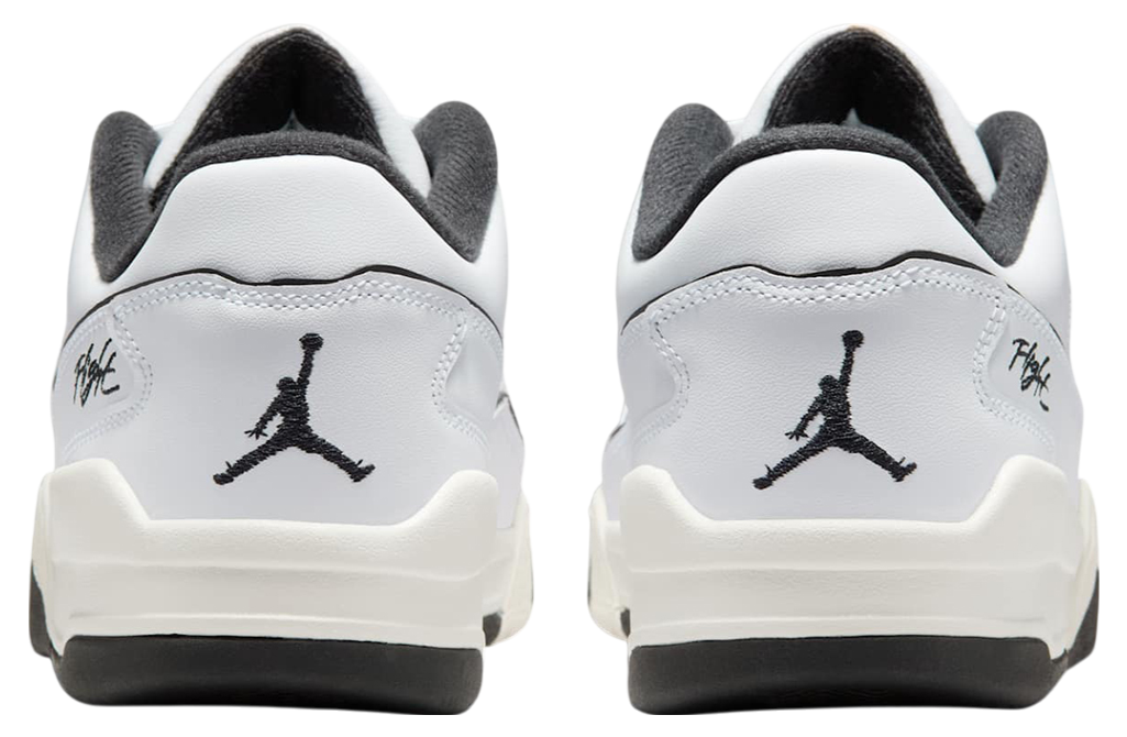 Jordan Flight Court White / Black