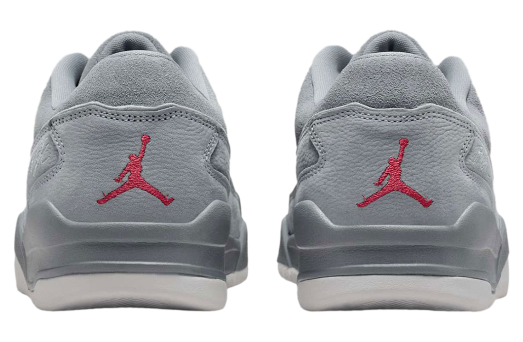 Jordan Flight Court Wolf Grey / University Red
