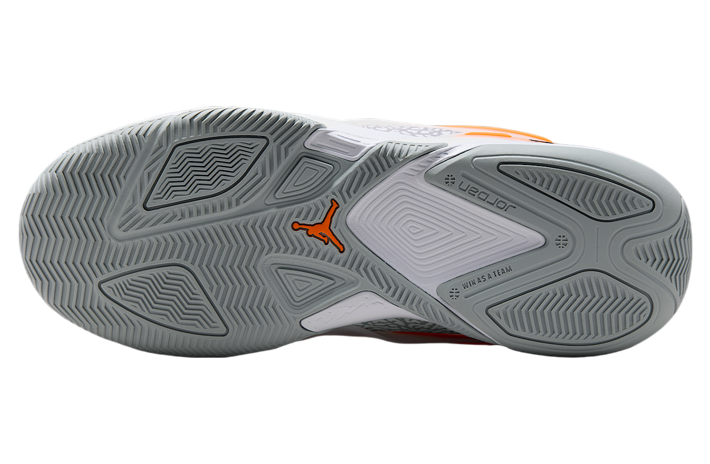 Jordan Heir Series White / Total Orange