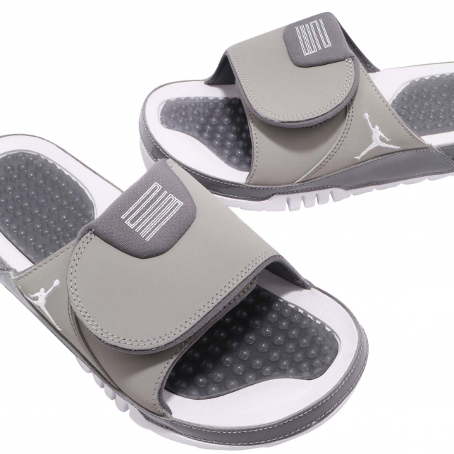 Jordan Hydro 11 Retro Slide Medium Grey