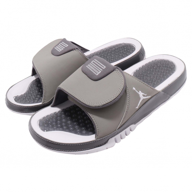 Jordan Hydro 11 Retro Slide Medium Grey